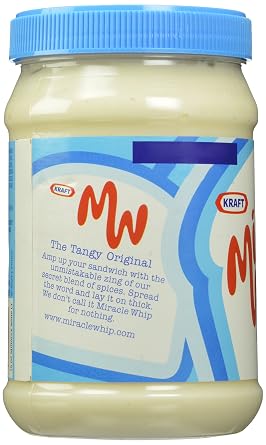 Miracle Whip Light Mayo-like Dressing, 12 ct Pack, 15 fl oz Jars