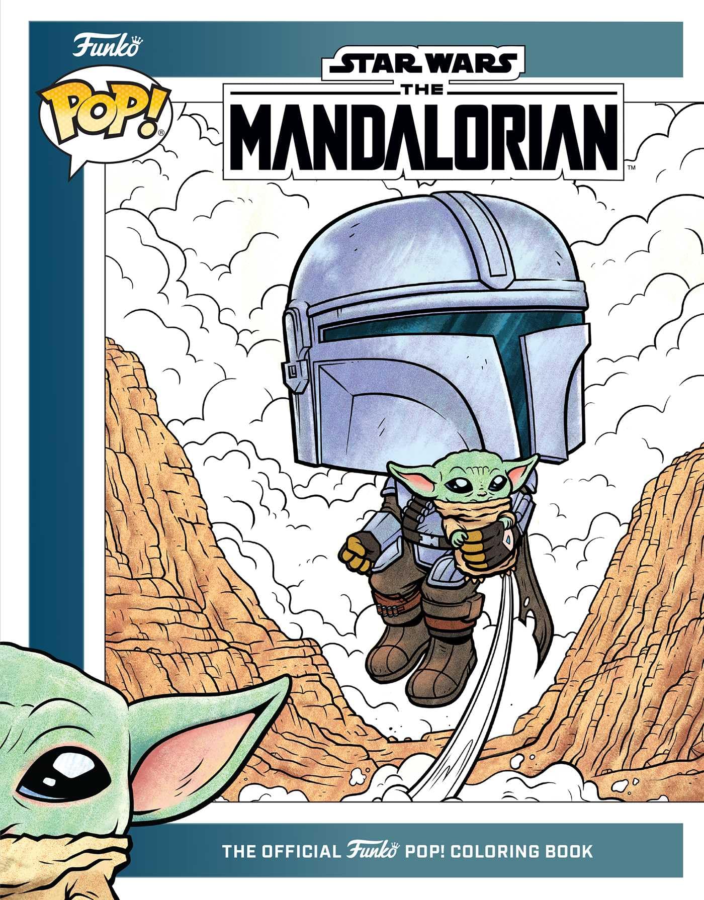 Mandalorian Official Funko Pop Colouring