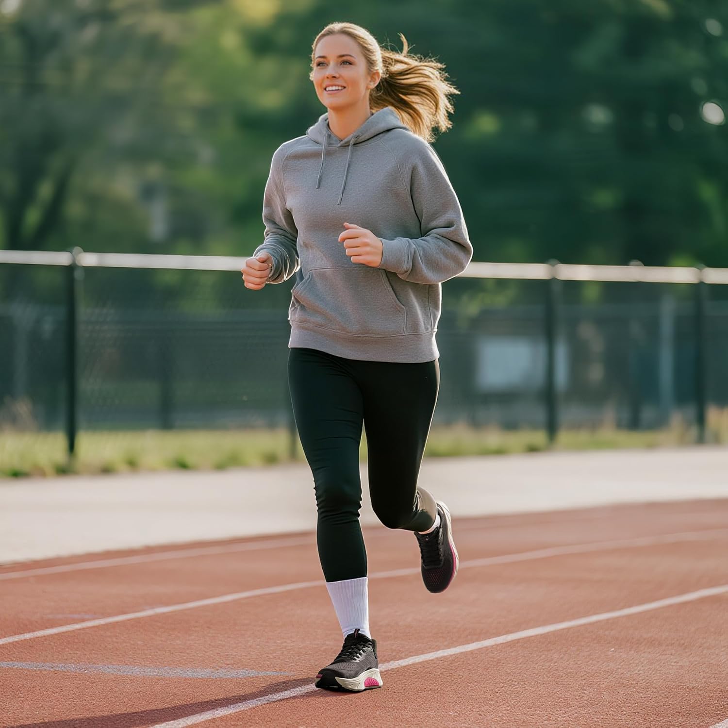 Women's Slip On Stability Walking Shoes Cushioning Hands Free Non-Slip Breathable Comfortable Workout Tennis Running Gym StediBase Fashion Sneakers - Image 2