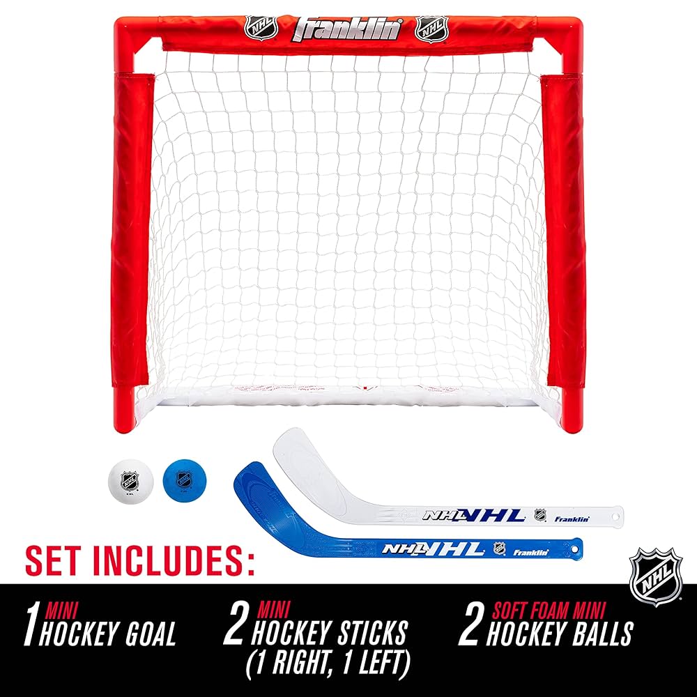 学研　フィッター Amazon.com : Franklin Sports Mini Hockey Goal Set - NHL