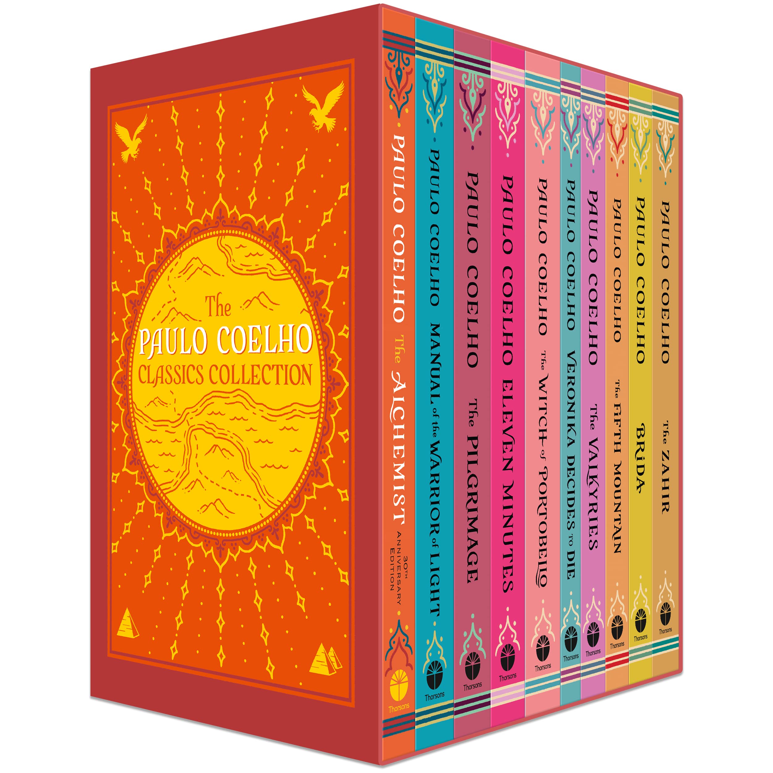 The Paulo Coelho Classics Collection 10 Books Box Set (Alchemist, Manual Of The Warrior Of Light, Pilgrimage, Eleven Minutes, Witch Of Portobello, Veronika Decides To Die, Valkyries & More)