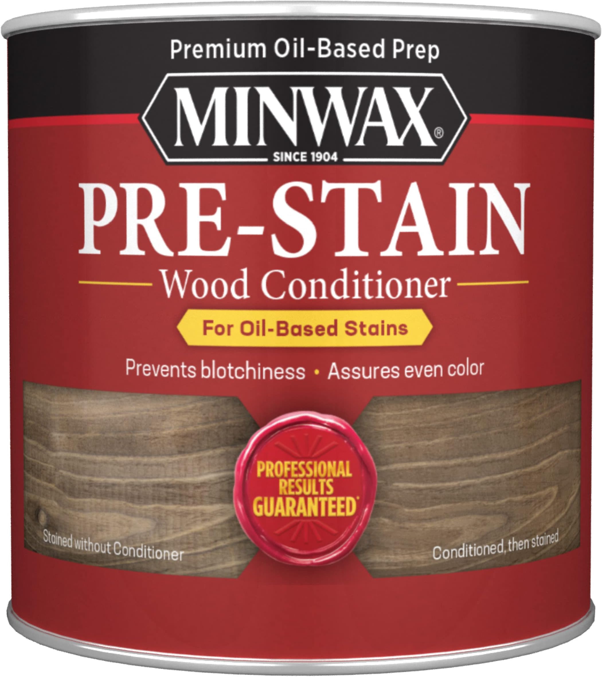 Minwax 41500000 PreStain Wood Conditioner, 1 Pint Household Wood