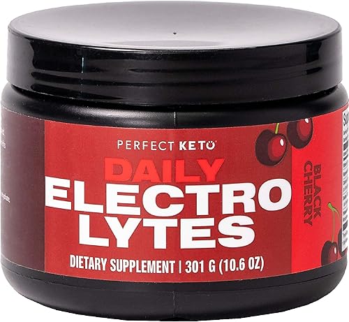 Perfect Keto Polvo de hidratación de electrolitos  Apoya la hidratación, la recuperación y el sistema inmunológico saludable  Sin azúcar, sin