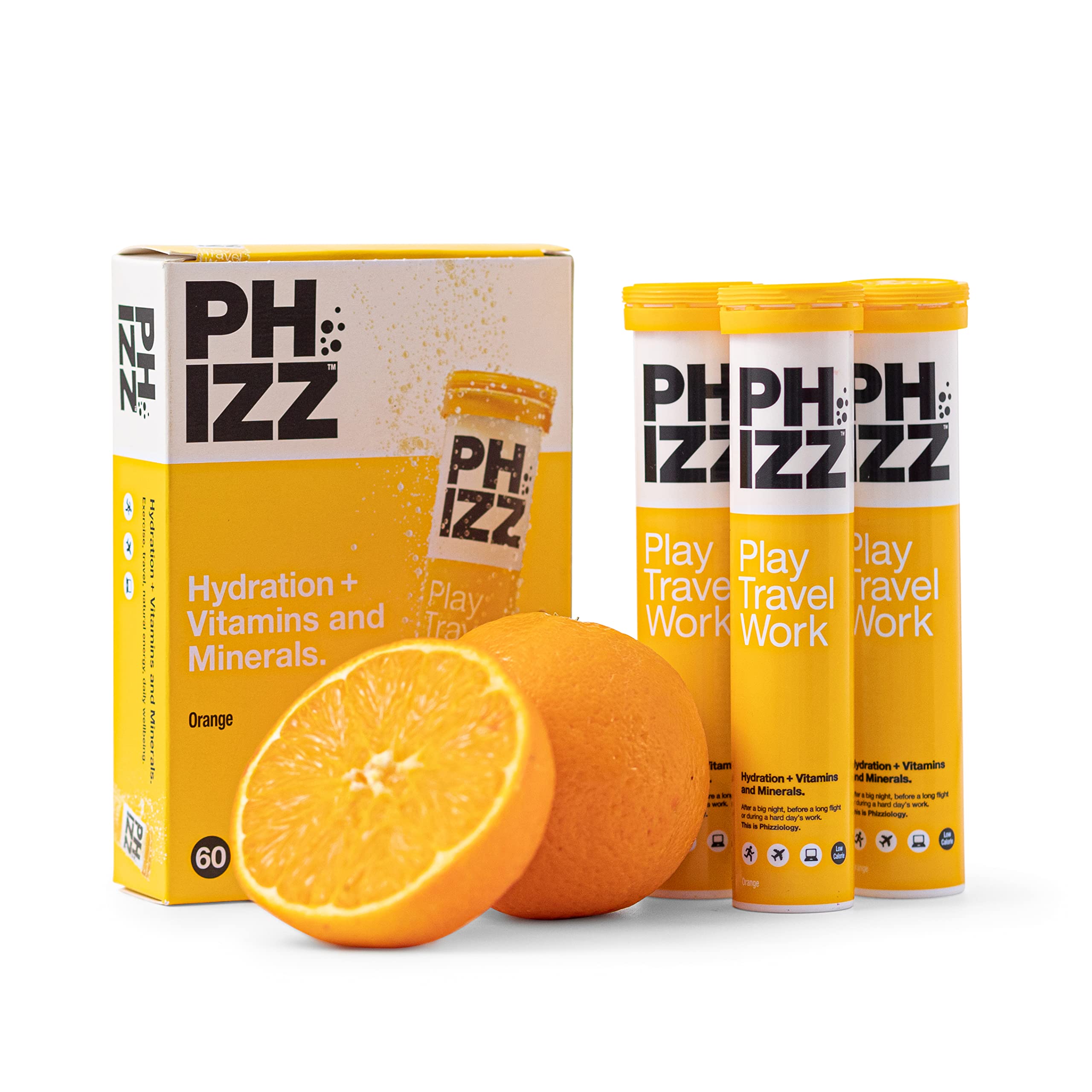 Buy Phizz Electrolytes, Multivitamin & Hydration Effervescent 60