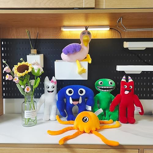 Miniatura 6 de 6 juguetes de peluche de 10 pulgadas, nuevos juguetes para fanáticos, figura de peluche, regalos para niños (6 unidades-01)