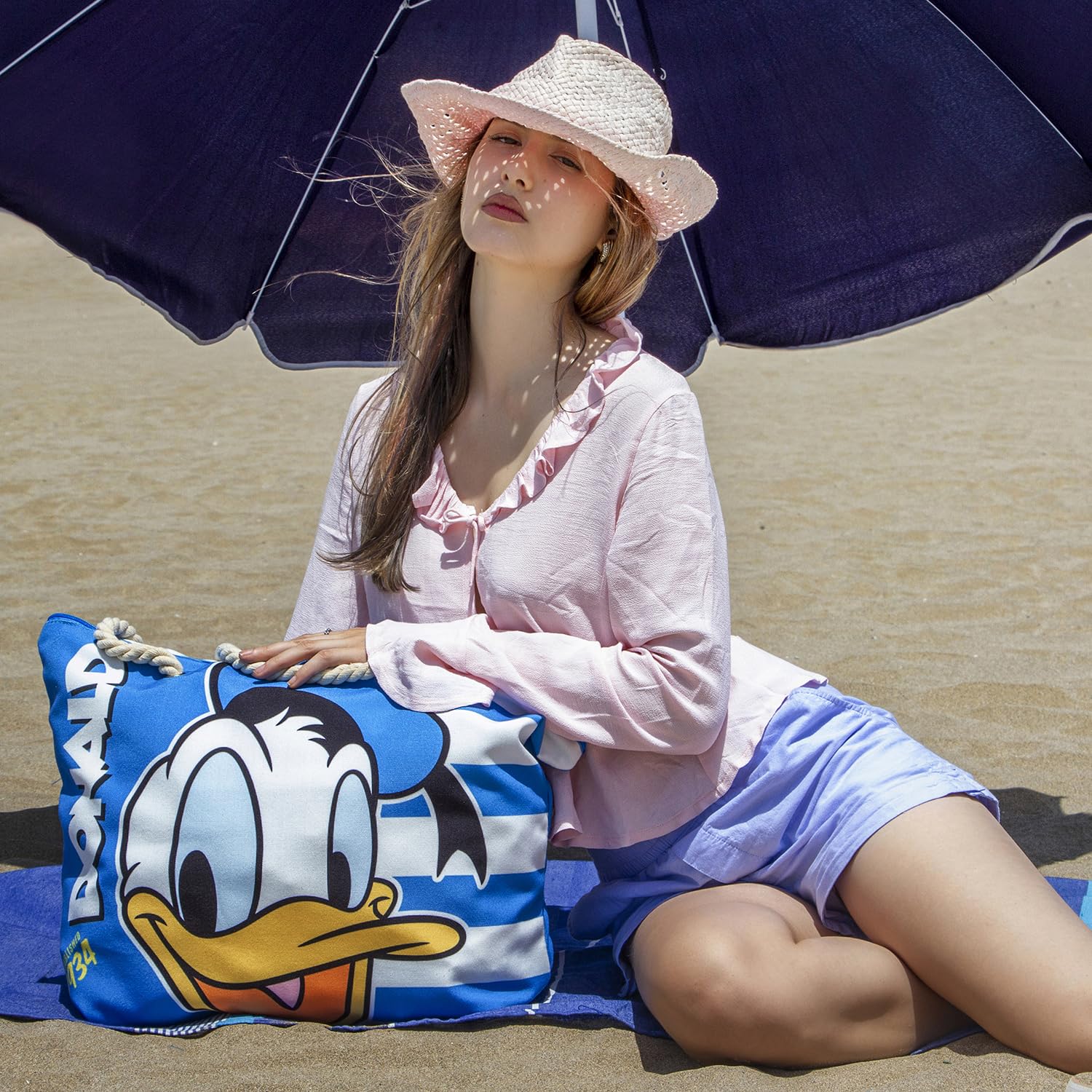 Disney Myszka Miki Minnie -Soleil torba plażowa, 52 x 37 cm