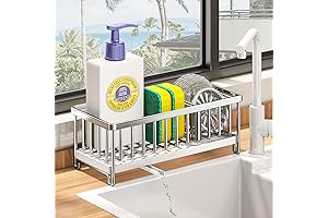 Sponge Holder for Kitchen Sink, Kitchen Sink Caddy
