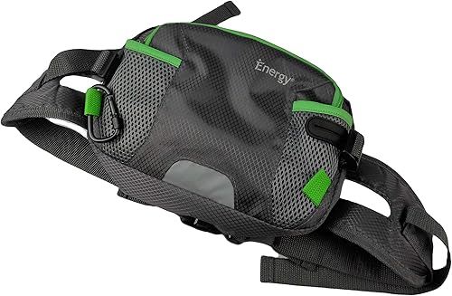 Miniatura 2 de iEnergy Cinturón PAT para dueños de perros, bolsa duradera para pasear perros, Verde, Talla única