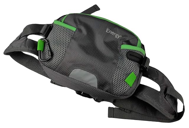 Foto 2 de 7 de iEnergy Pat - Riñonera para dueños de Perros - Riñonera Resistente para pasear al Perro Verde Talla única