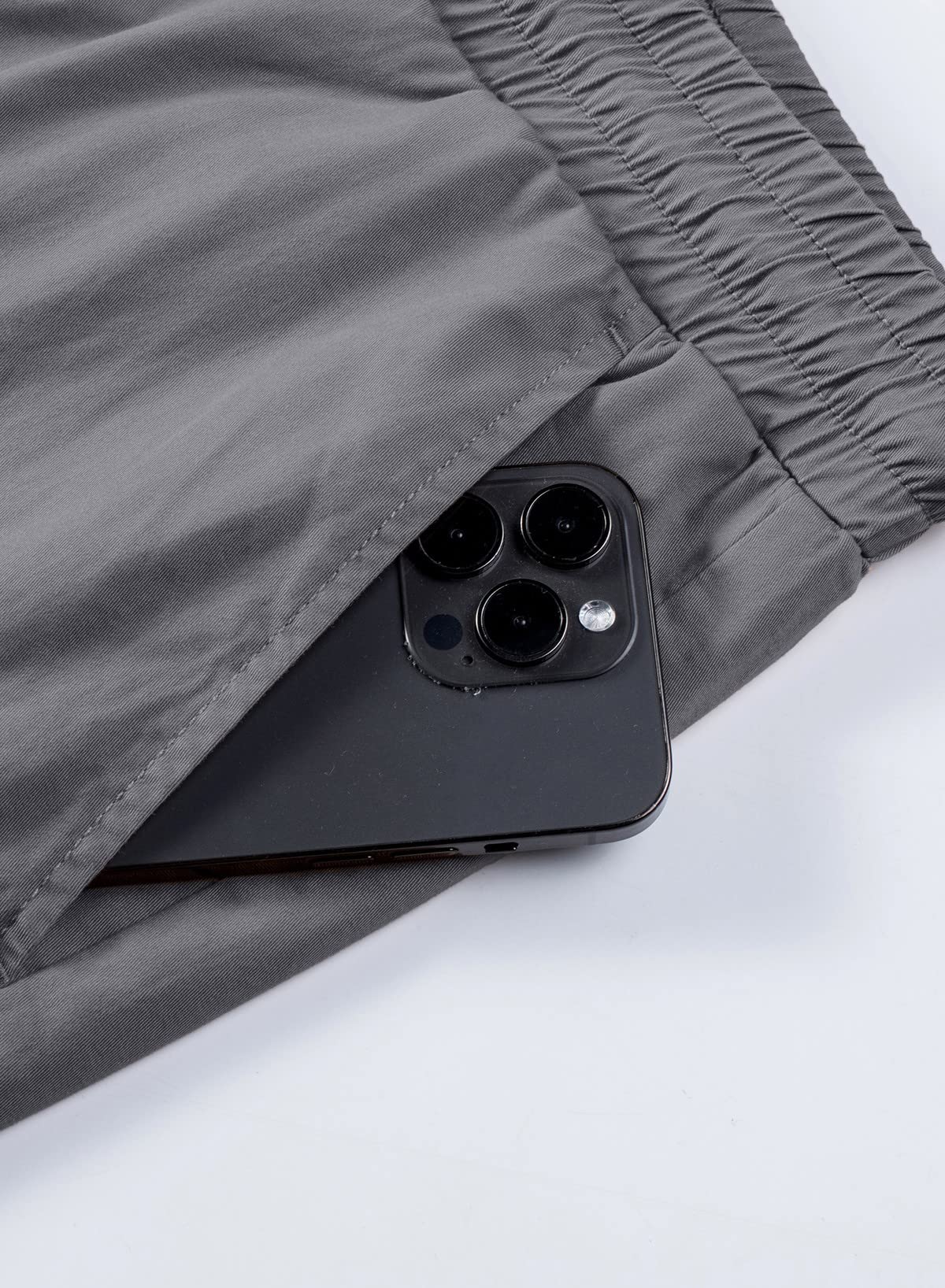 JMIERR Pantaloncini Uomo Sportivi Estivi Cotone Casual con Tasche