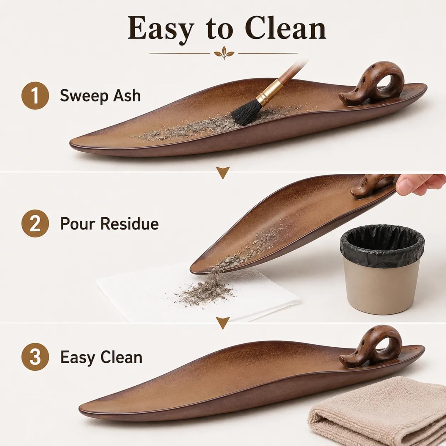 Ceramic Incense Holders, Incense Holder for Sticks