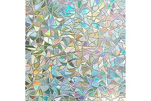 LEMON CLOUD Window Privacy Film, Decorative and Stained Glass Window Stickers