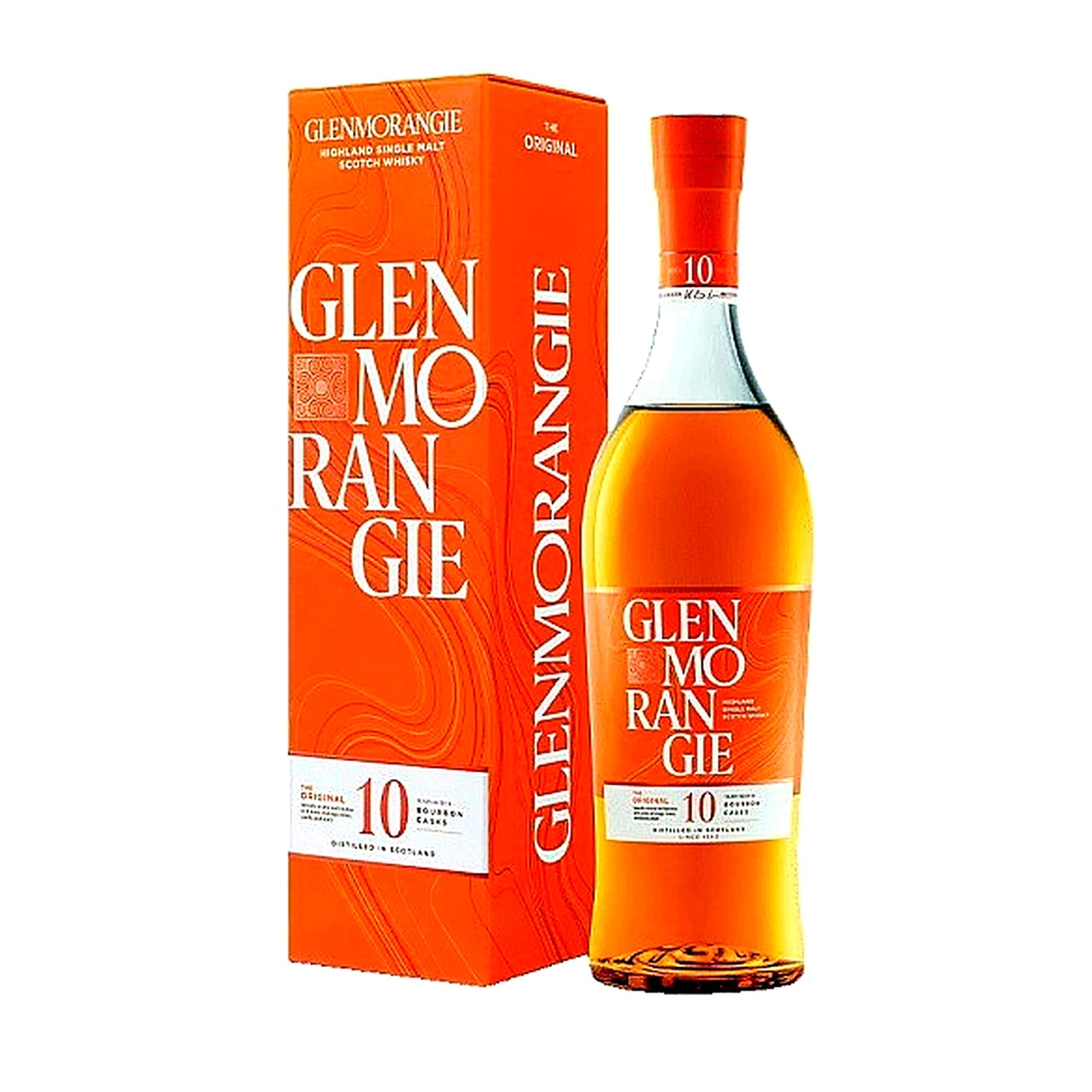 Glenmorangie The Original 10 Years Old con Estuche destilado premium selección gourmet – 1 Botella x 70 cl