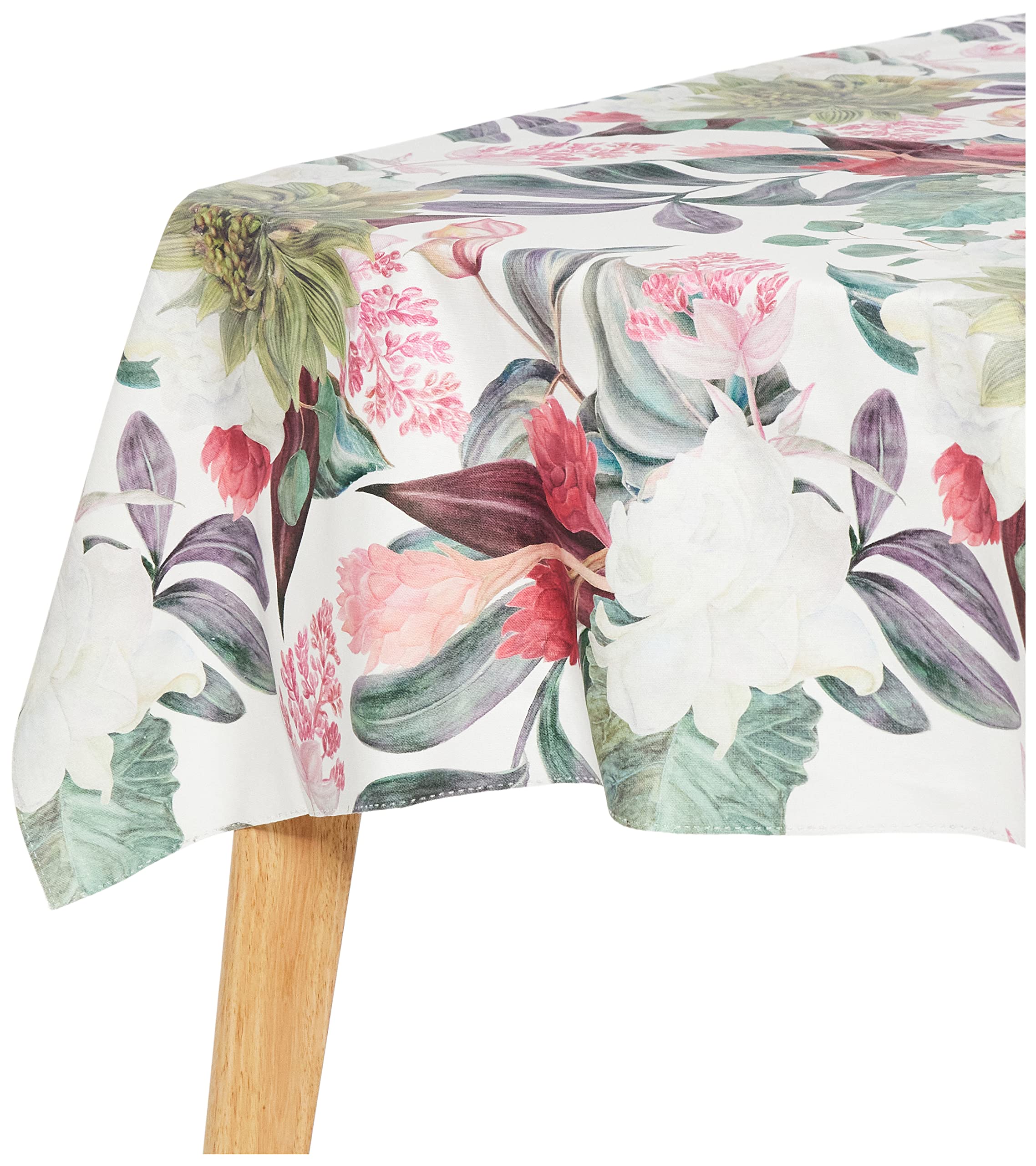 BL BELUM | Tablecloth XL 180x200cm Square Stain Resistant 100% Cotton Resined, Waterproof, Stain Resistant Liquid Repellent