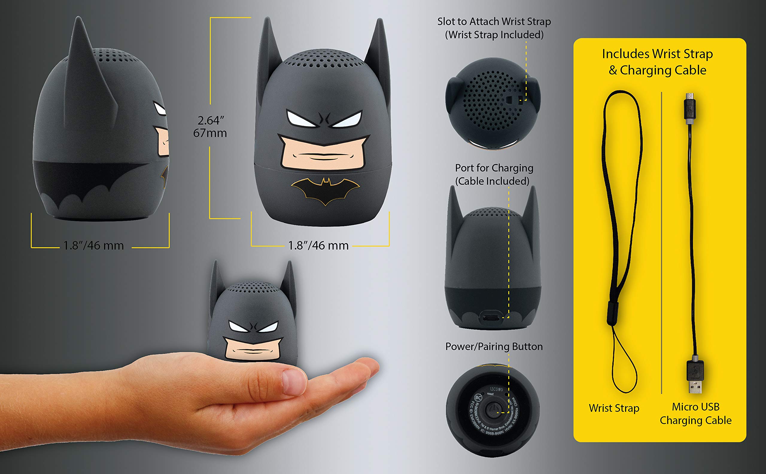 Amazon.com: Batman Bluetooth Speaker Portable Wireless Small But Amazon.com: Batman Bluetooth Speaker Portable Wireless Small But