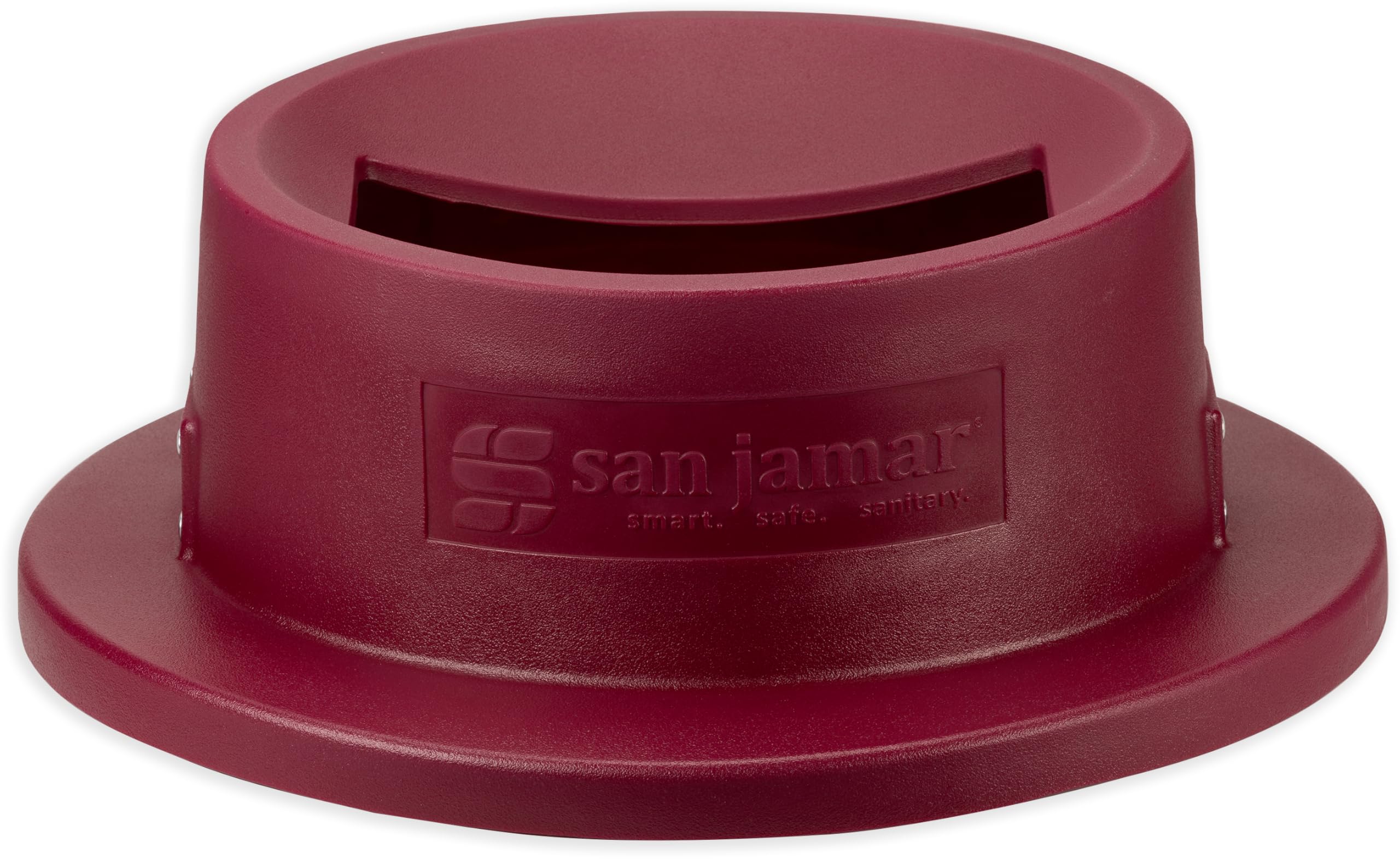 San Jamar Fits 55 Gallon Containers / Modern / Burgundy Storage & Organization