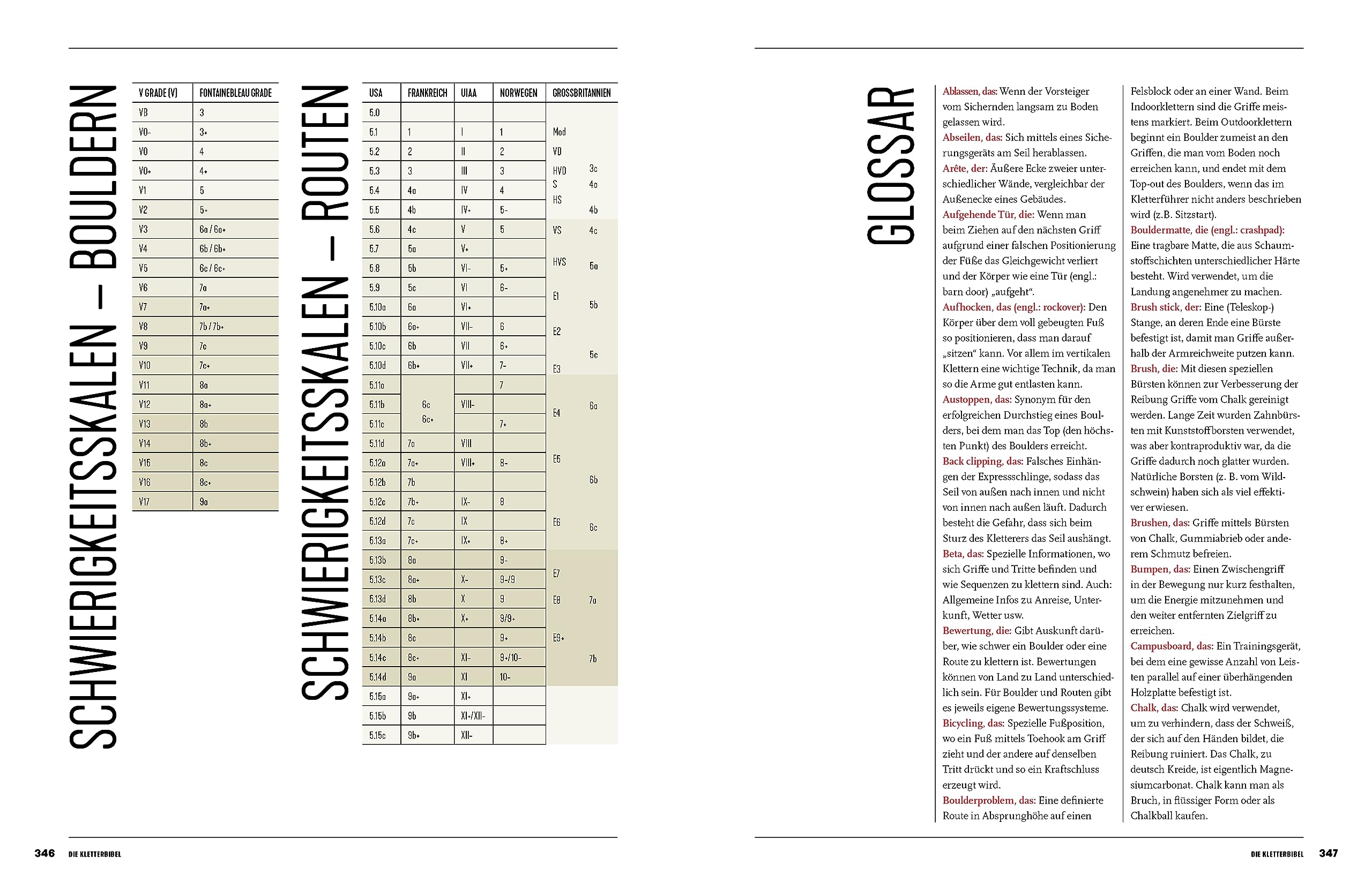 Die Kletterbibel: Technisches, physisches und mentales Training
