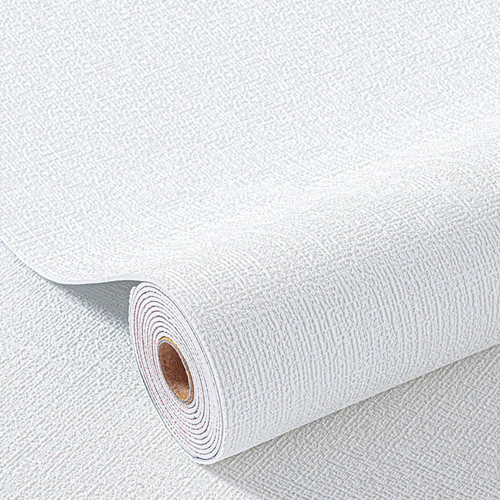 Papier peint isolant pour chambre et cuisine pose facile blanc