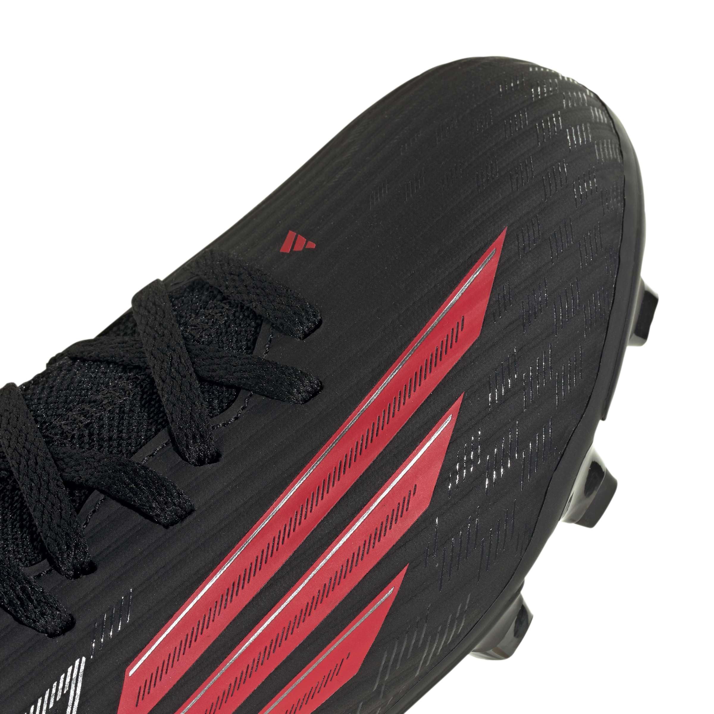 adidas Kinder F50CLUB MID FG/MG Fußballschuh J gelb/schwarz/Klares Rot