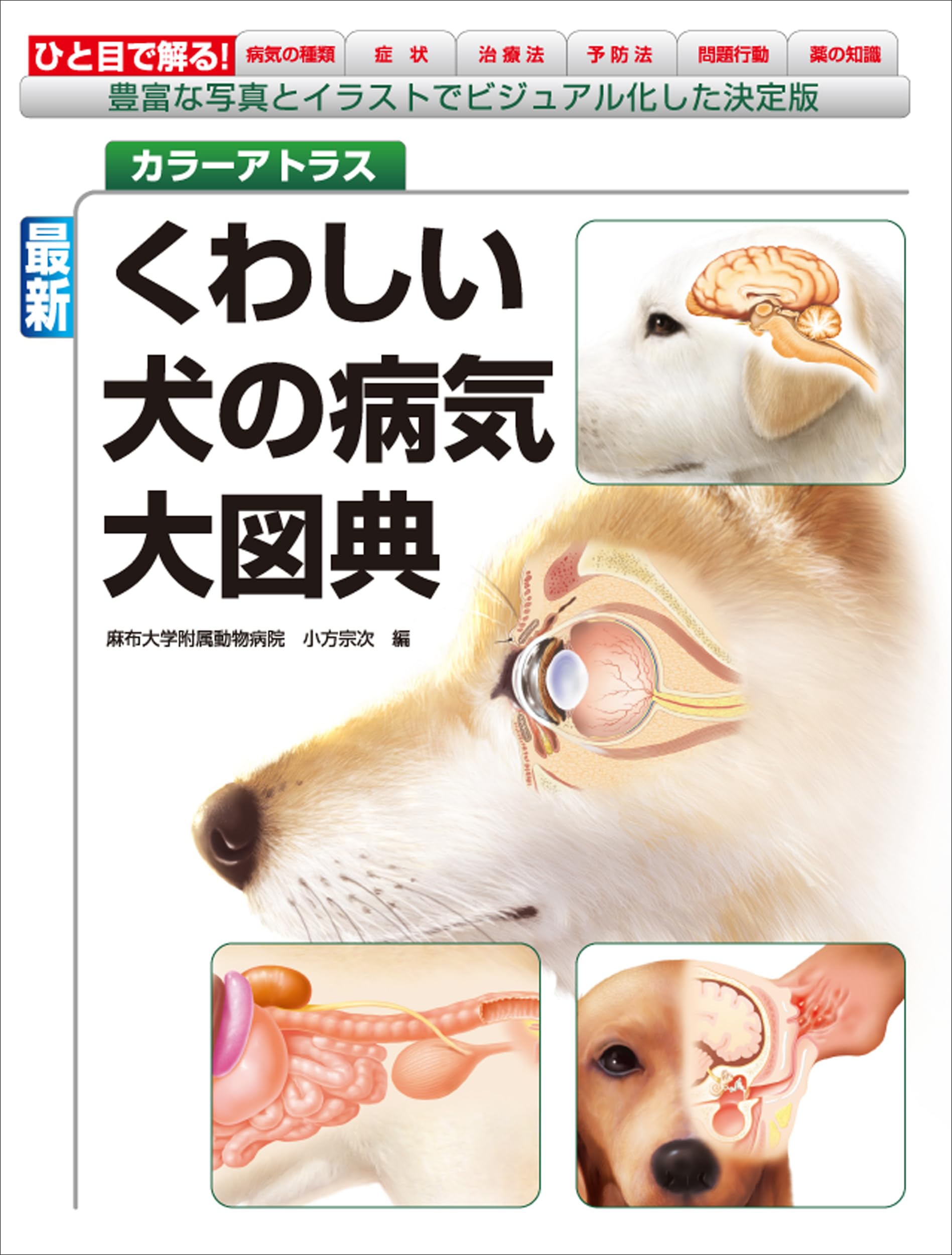 Amazon.co.jp: 最新 くわしい犬の病気大図典: 豊富な写真とイラストで
