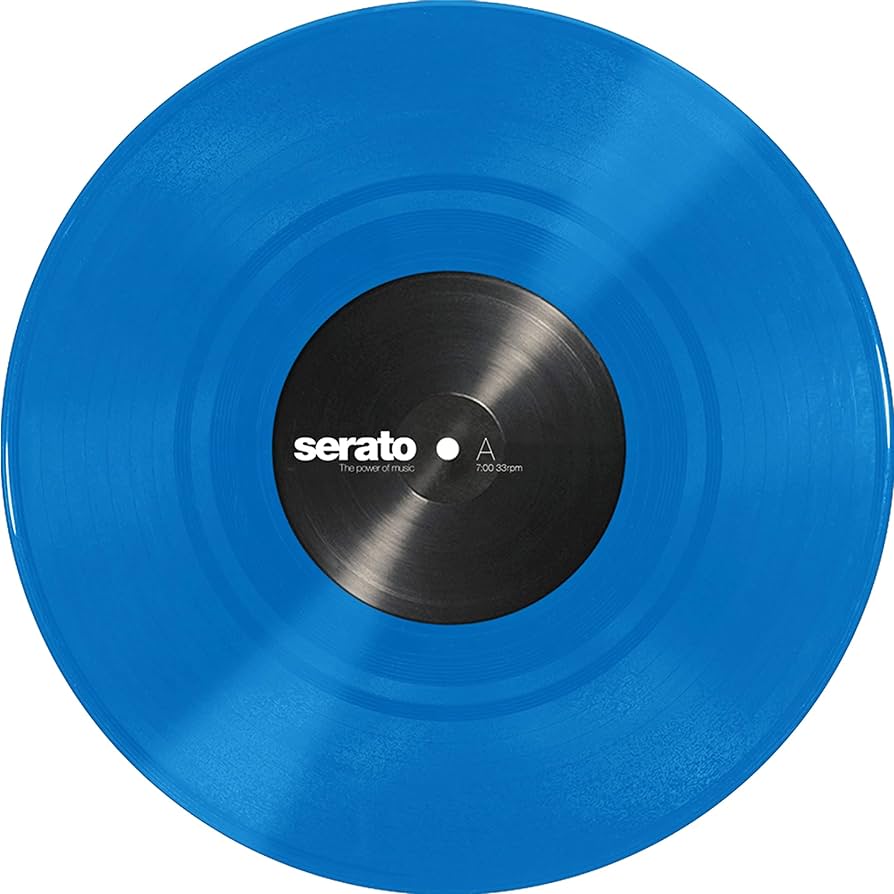 Serato Control Vinyl コントロールバイナル 10インチ　透明 Serato Control Vinyl コントロールバイナル 10インチ 透明 10