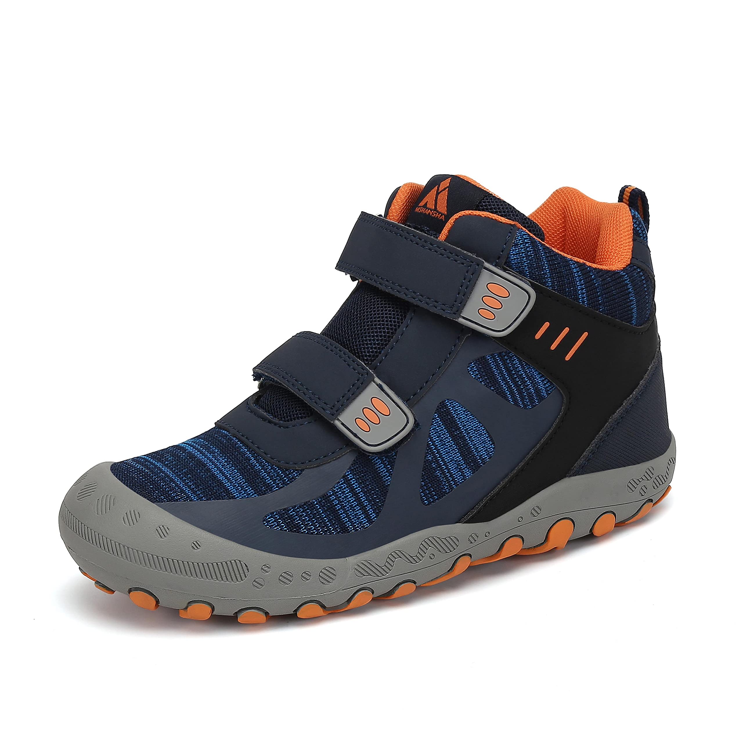 Mishansha Zapatos de Senderismo para Niños Antideslizante Zapatillas Trekking Niña Transpirable Botas Deportivas Al Aire Libre, Azul 30