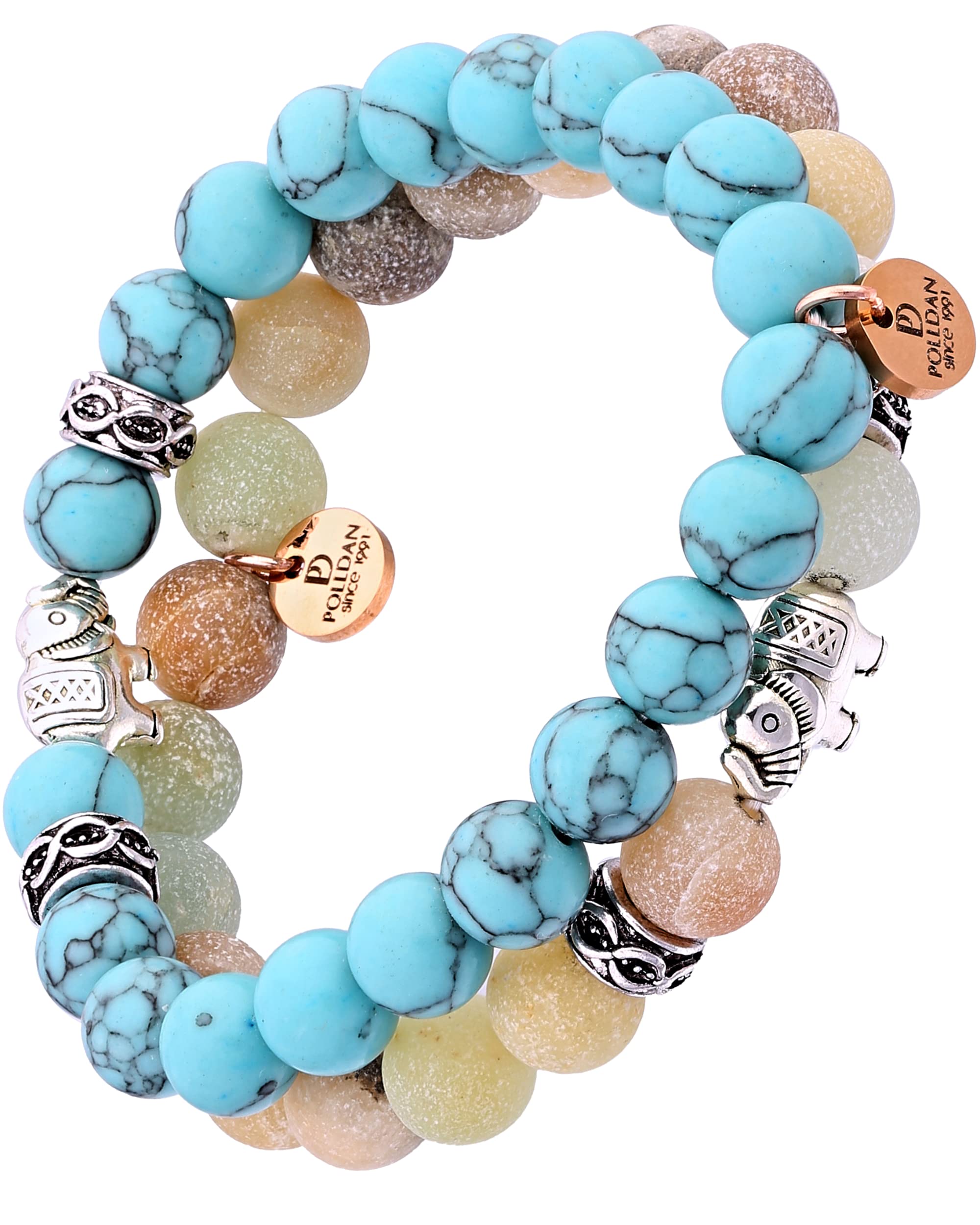 Elephant Bracelet For Women | Elephant Gifts For Women | Adjustable Beaded Elephant Bracelets | Elephants Jewelry For Women with Elephant Charms | Anklets Bracelet