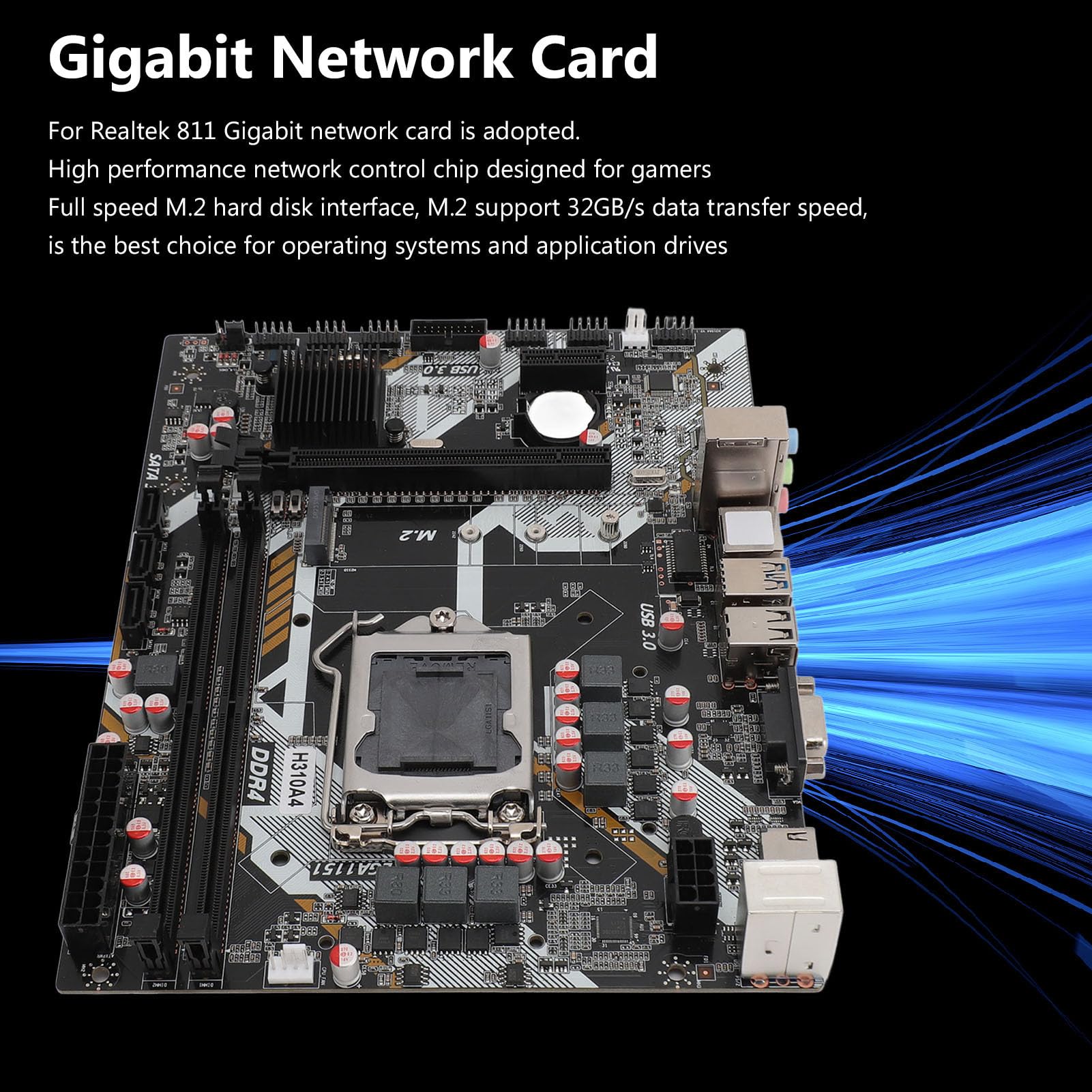 Amazon | H310A4 ATXコンピューターマザーボードデュアルチャンネル