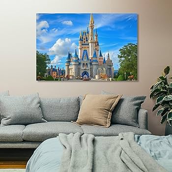 東京ディズニーランド ART PLAQUE 壁掛けパネル　８品 Amazon.co.jp: 絵画 東京ディズニーランドインテリア 絵画 雄大