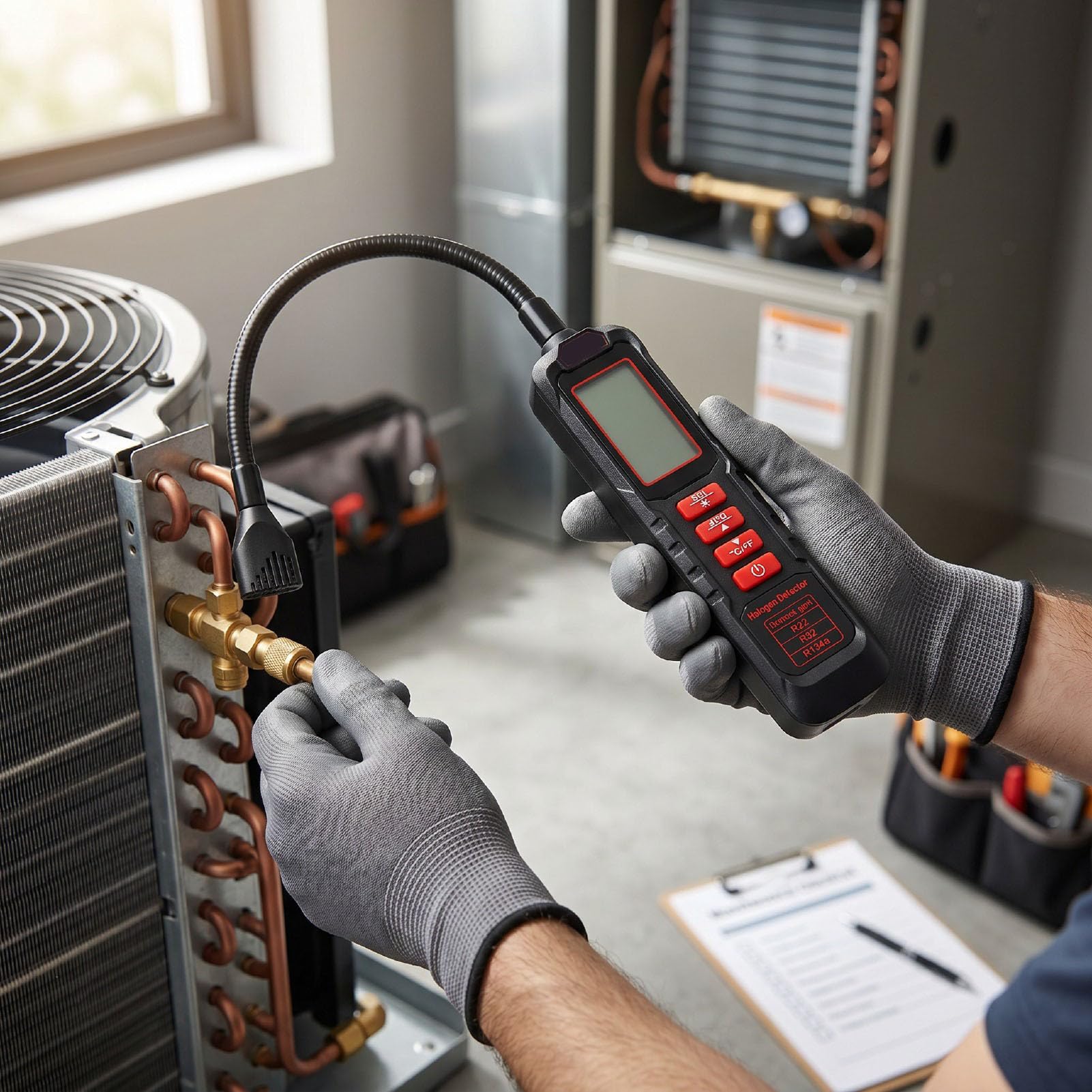 Zerodis Kältemittel-Leckdetektor ZL77B, 0-1000 Ppm