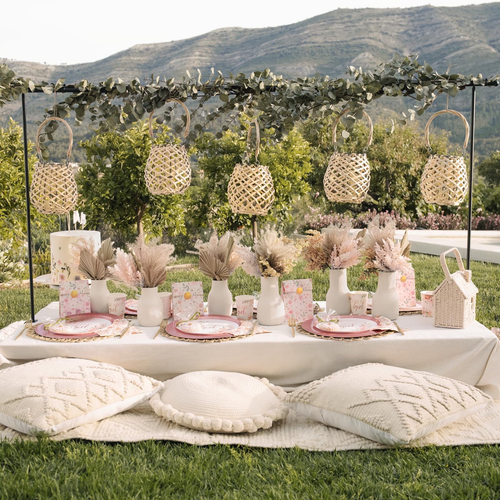 Farfalle e fiori per il compleanno dei bambini - Decorazioni e accessori per feste
