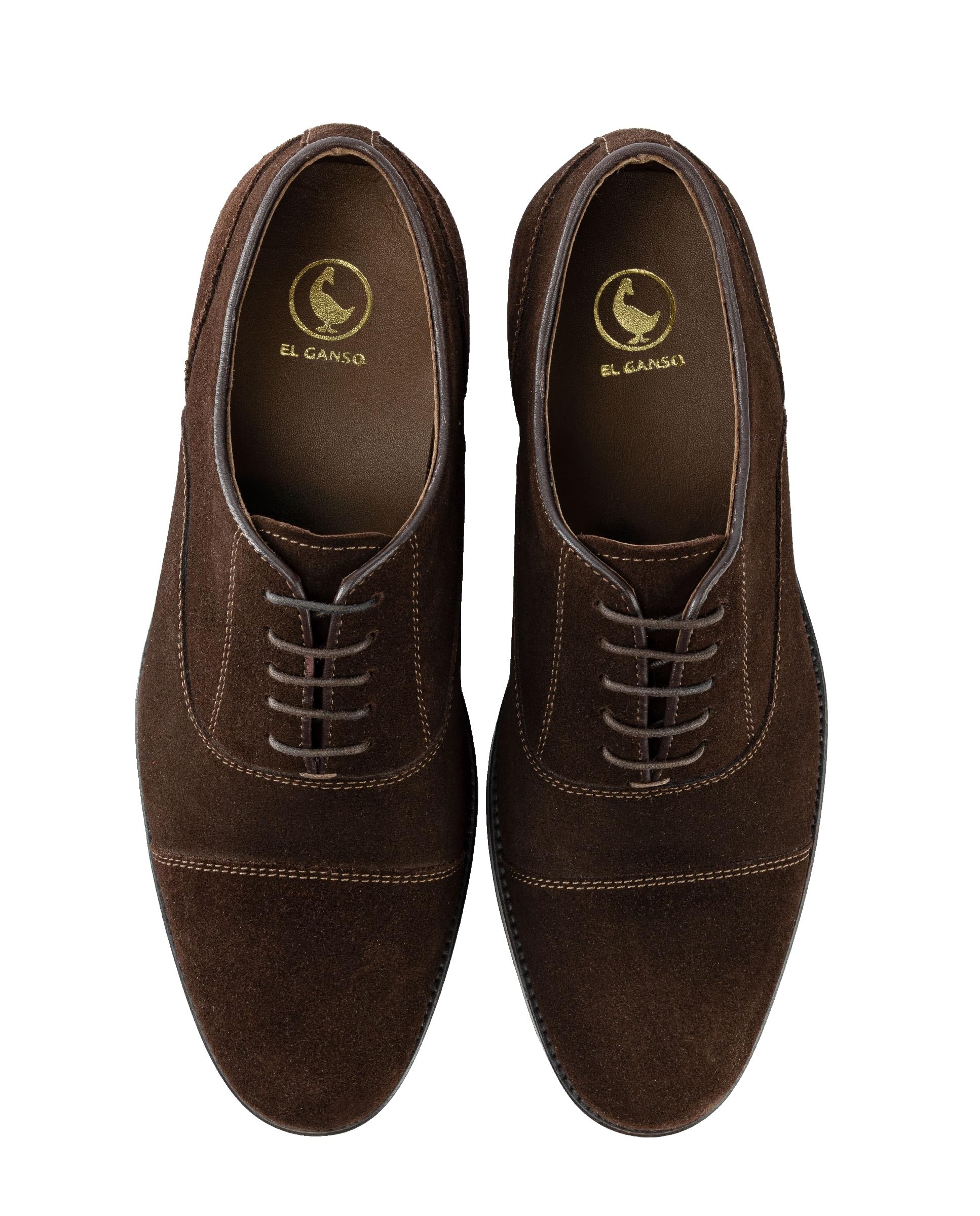 El Ganso Zapato Inglés Ante Marrón