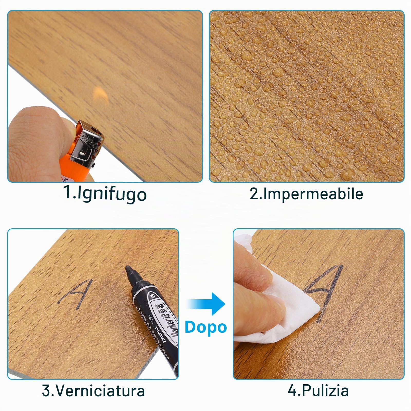 PATIKIL Porta Conti per Ristoranti, 10Pz Mini Portaassegni in Legno Portaassegni per Mezza Pagina Portamenu per Server di Controllo Ospiti per Cameriera di Bar Ristorante, Grigio