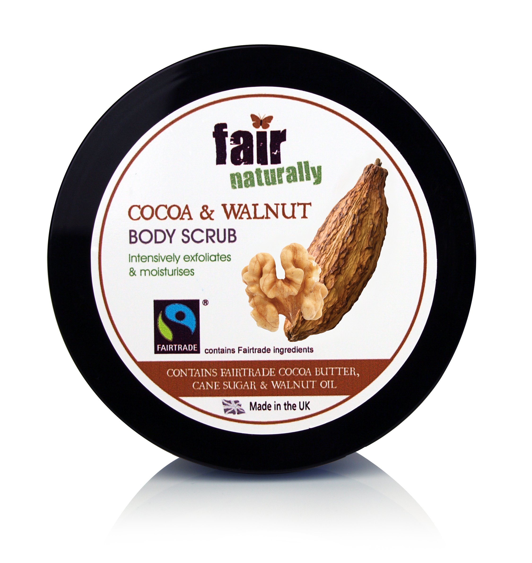 Cocoa & Walnut Body Scrub by Fair Naturally