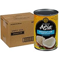 Vista 7 de Simply Asia Leche de coco sin azúcar, 13.66 onzas líquidas, una lata de 13.66 onzas de leche de coco sin azúcar, sin gluten ni lácteos, alternativa