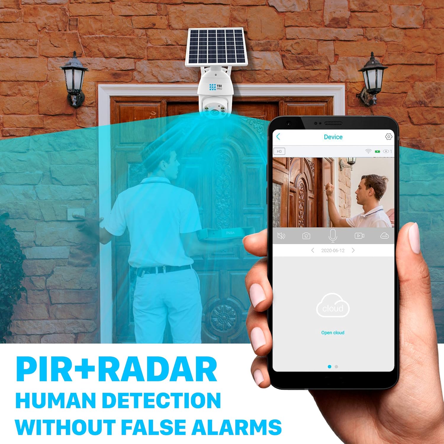 Nеw Arrіvаlѕ TBI Pro Solar Security Camera Outdoor Wireless PTZ - WiFi Home Spotlight Camera System, Rechargeable Battery Powered 15600mah HD Color Night Vision 2-Way Audio, 360° View, Radar Dual Detection Motion Flаѕh Sаlе Buу 1 gеt 1 TBI Pro Solar Security Camera Outdoor Wireless PTZ - WiFi Home Spotlight Camera System, Rechargeable Battery Powered 15600mah HD Color Night Vision 2-Way Audio, 360° View, Radar Dual Detection Motion