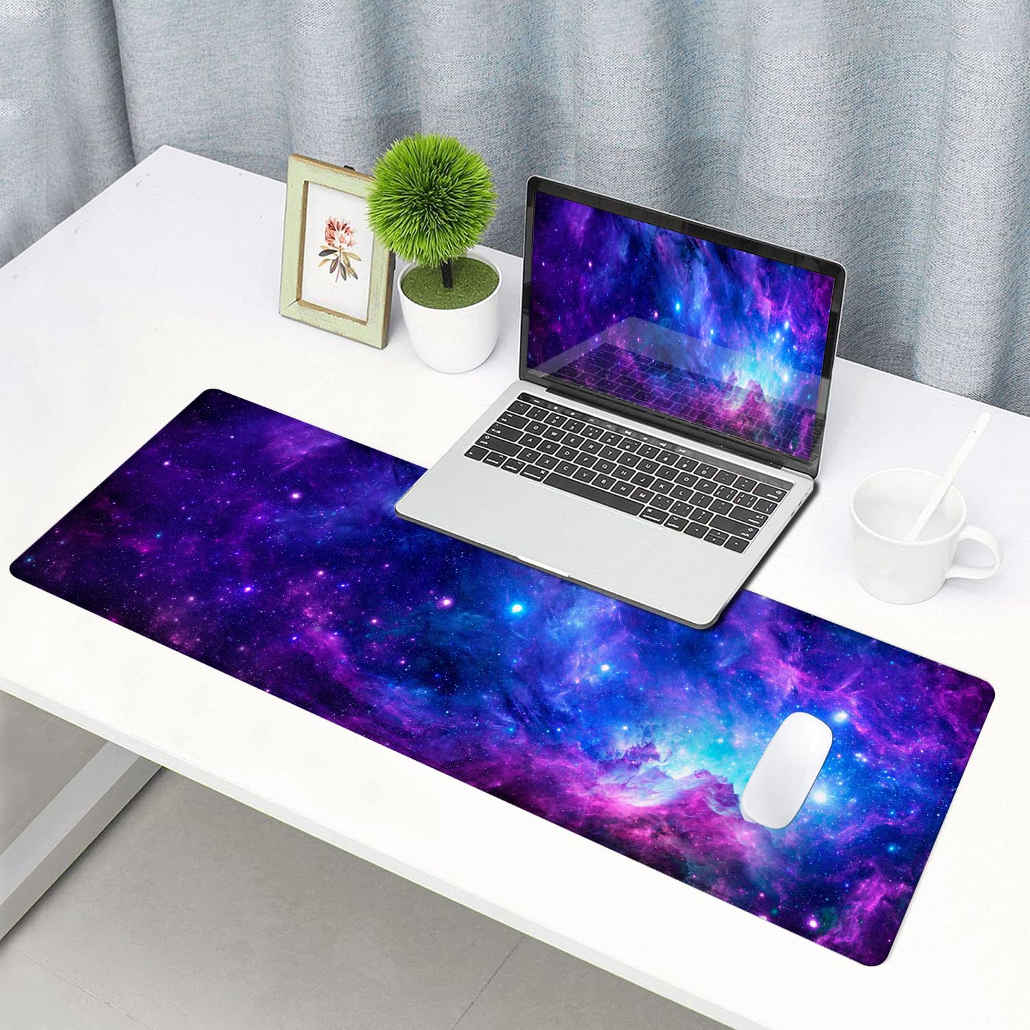 Amazon.com : SANWUMIAN Gaming Large Mouse Pad with Stitched Edges