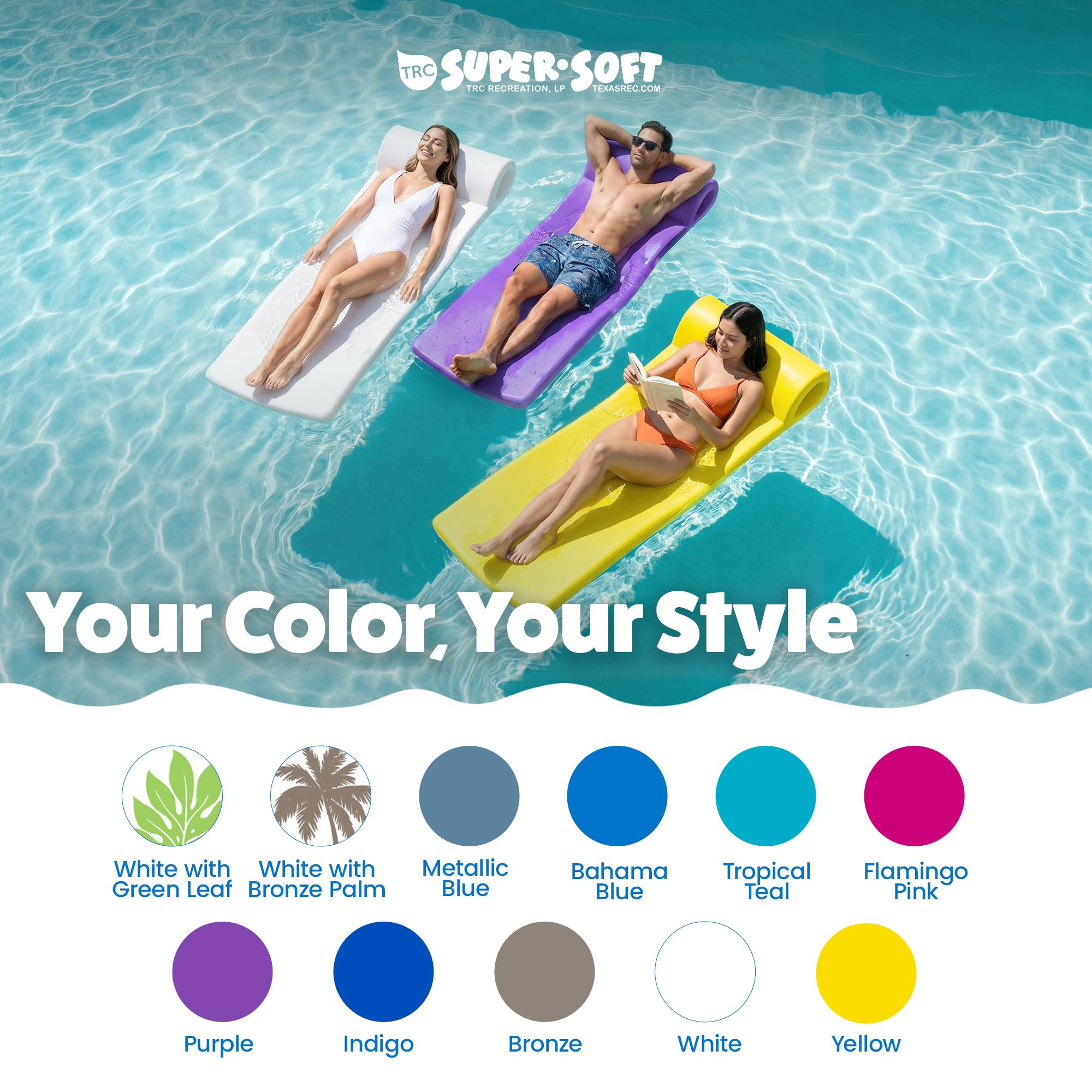 TRC Recreation Sunsation - Flotador para Piscina