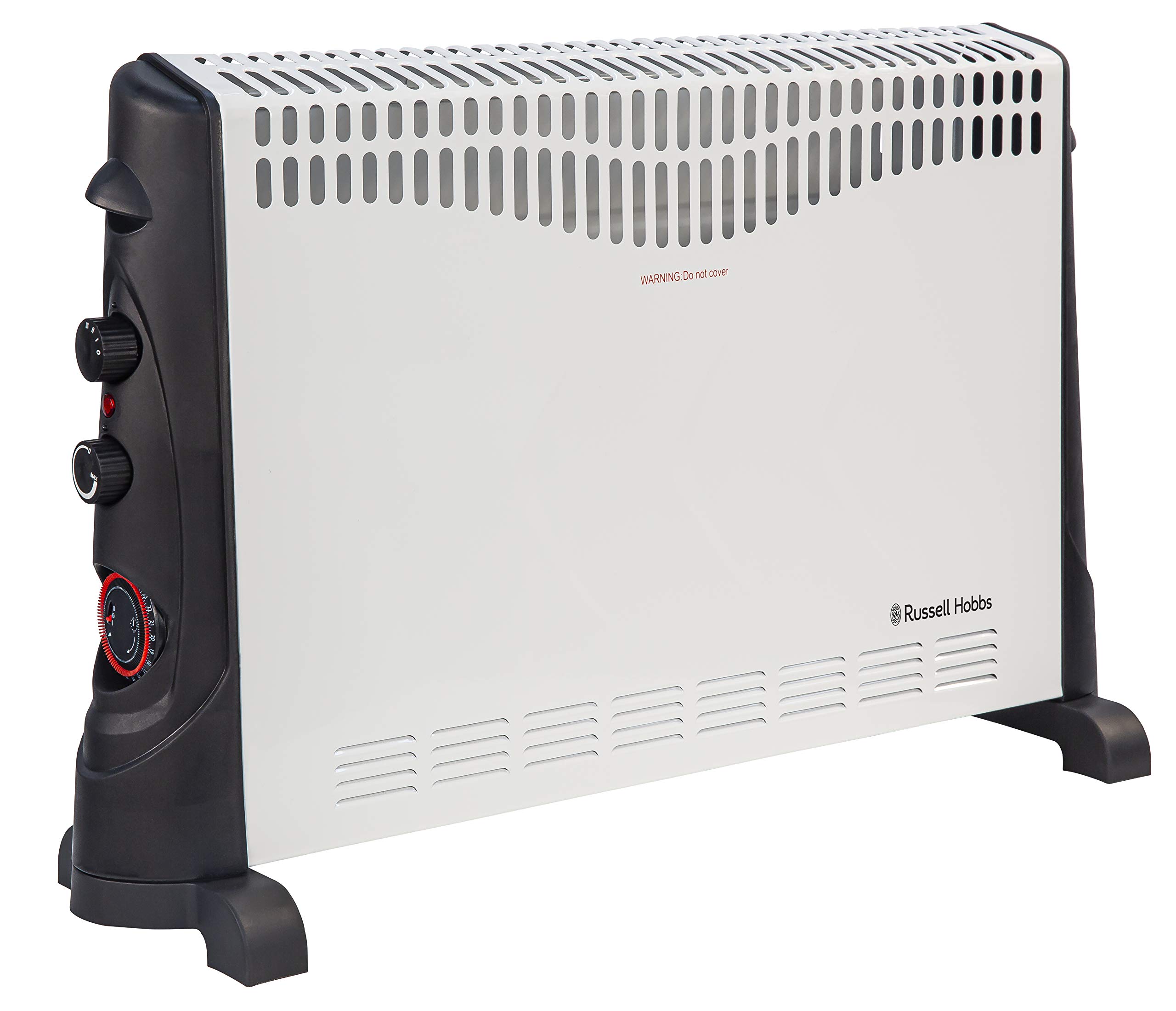 Russell Hobbs 2000W/2KW Electric Convector Heater with 24 Hour Timer in  White, 3 Heat Settings, Overheat Protection, Adjustable Thermostat, 20m²  Room Size, RHCVH4002 with 2 Year Guarantee : Amazon.co.uk: Home u0026 Kitchen