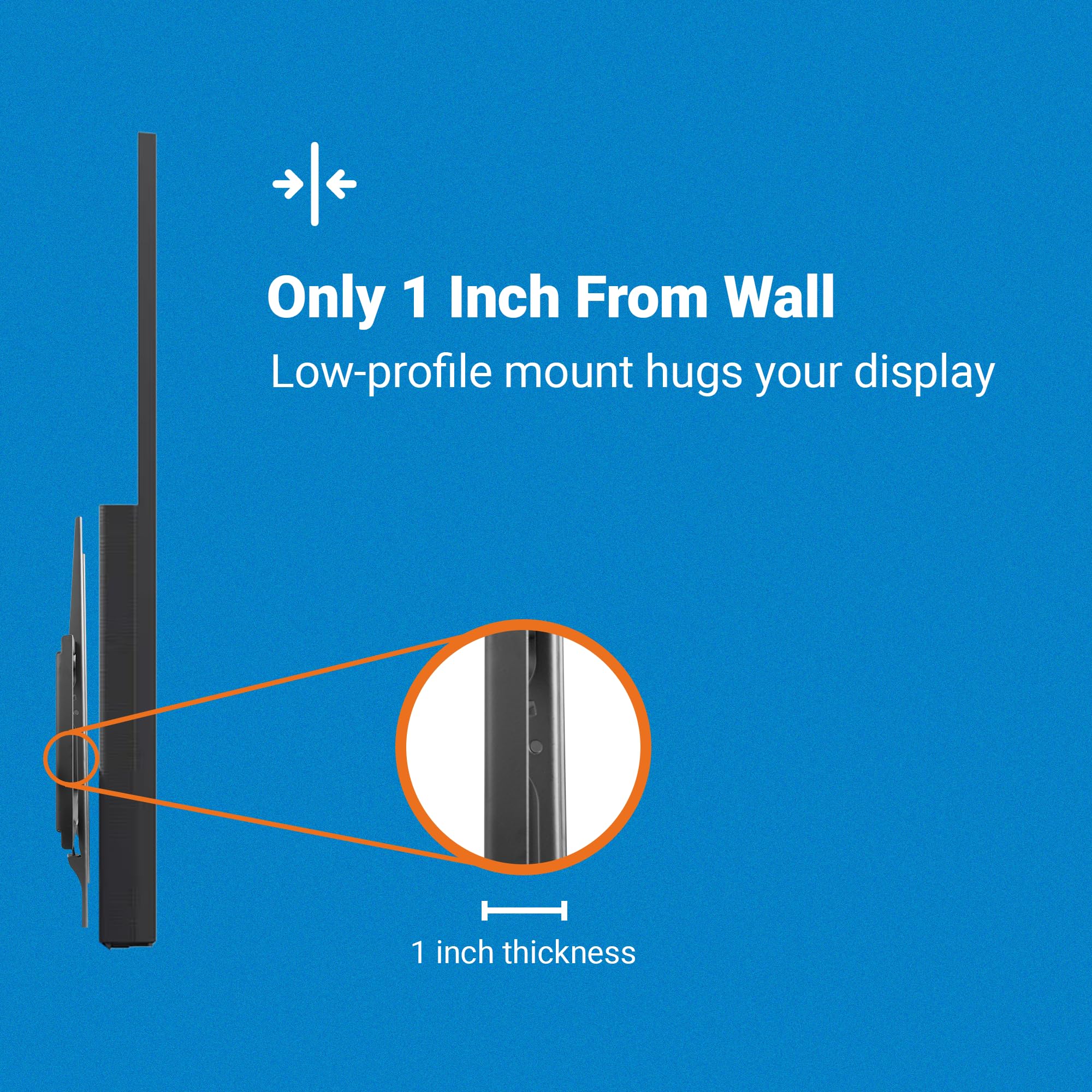 Titular Manhattan Tft Manhattan Pared 32-55Zoll (hasta 40 Kg/Extra-Plana) [BK]