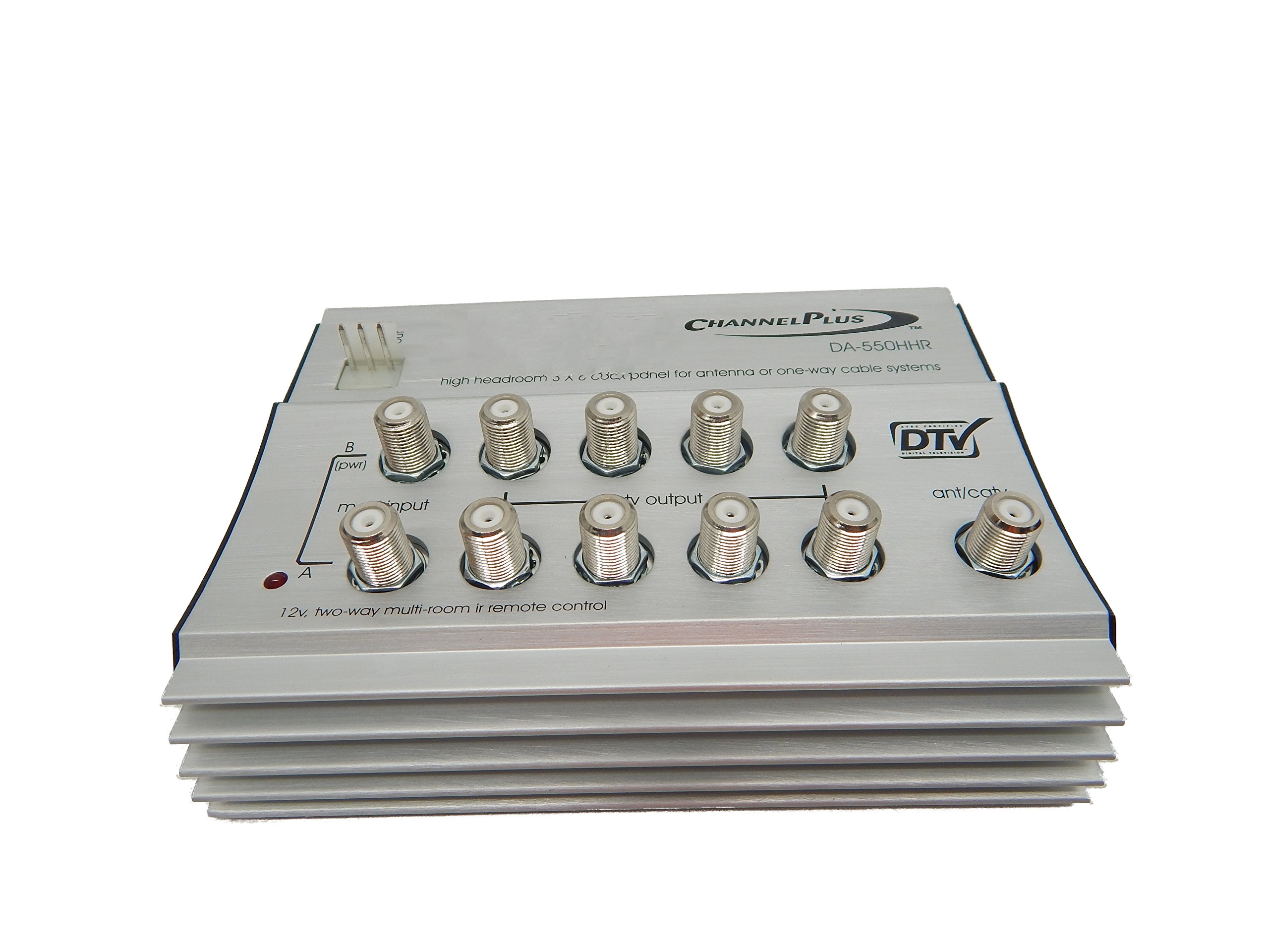 CHANNEL PLUS Linear DA-550HHR Channelplus High-Headroom Rf Distribution Amplifier with 12V Ir