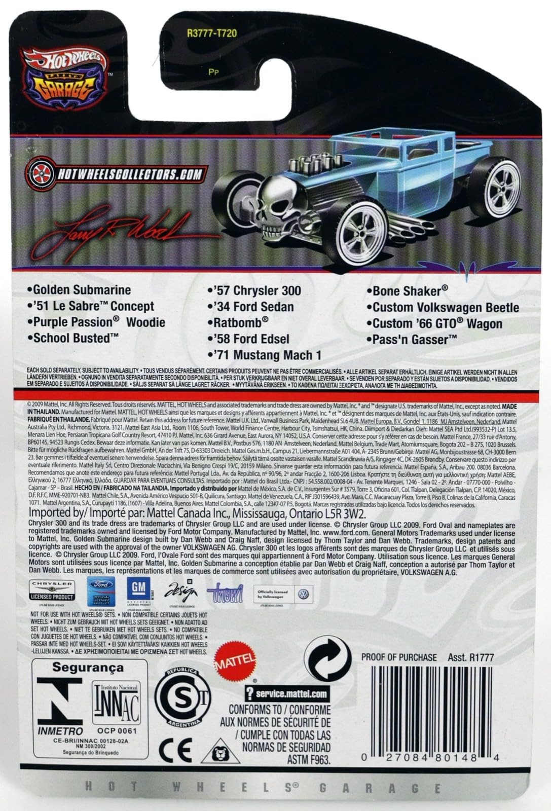 Amazon.com: HOT WHEELS LARRY'S GARAGE 5 OF 39 ORANGE WITH SILVER