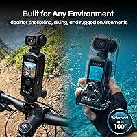 Vista 4 de Minolta MN4KP1 4K Ultra HD - Videocámara de bolsillo habilitada para Wi-Fi