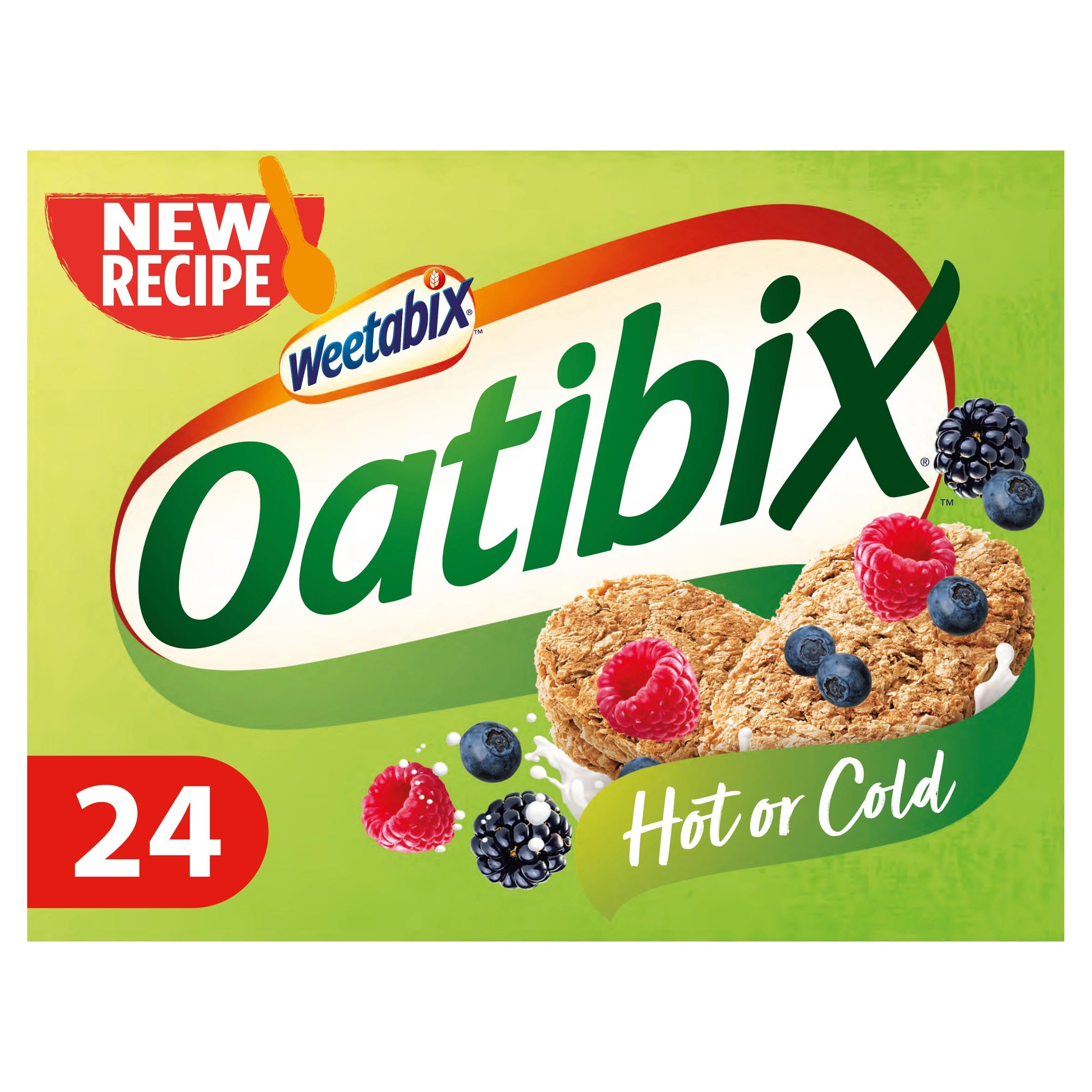 Weetabix Oatibix Cereal 24 Pack -Wholegrain Oats-High In Oat Fibre
