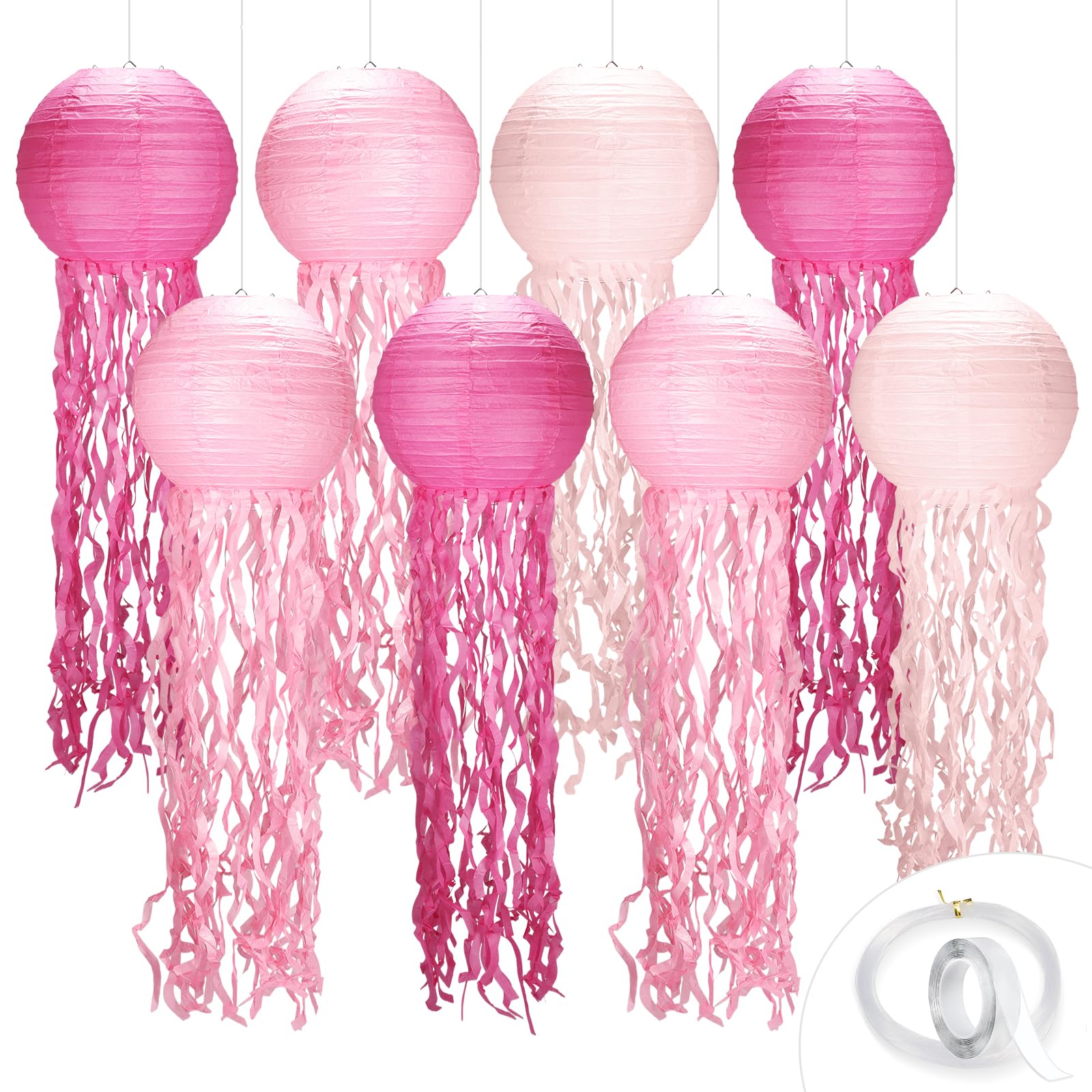 Aazon.co: Jellyfish Paper Lanterns Hanging Jelly Fish Paper Lanterns