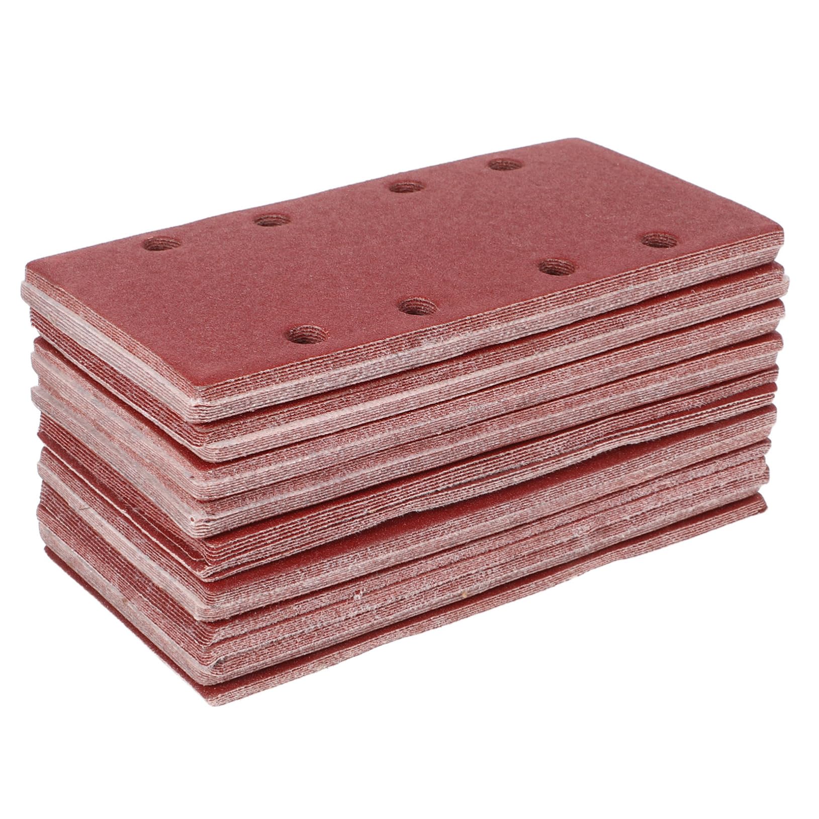 Carta Vetrata per Levigatrice, 100 Pezzi, Fogli Rettangolari | Grana Fine, Finitura Precisa, per Metallo e Plastica, Uso in Lavori Artigianali e Lavorazioni Meccaniche