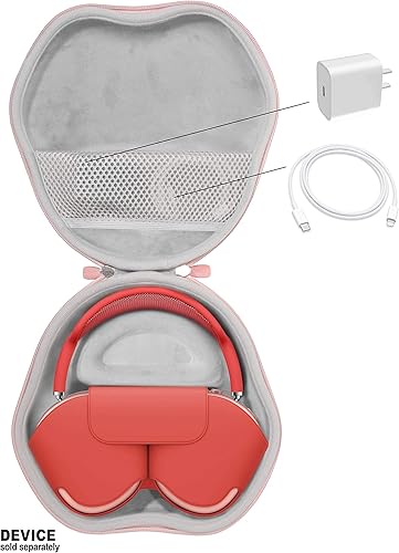 Miniatura 3 de CaseSack Funda para auriculares Apple AirPods Max, para auriculares con funda (azul) (oro rosa)
