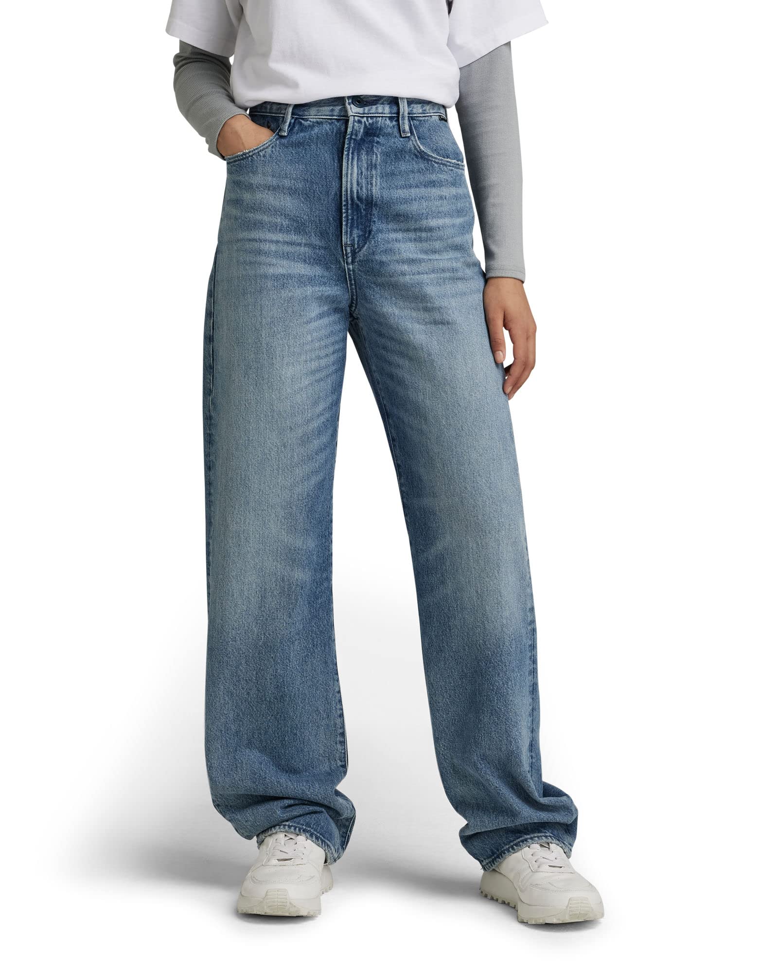 G-STAR RAWWomens Tedie Ultra High Straight Jeans