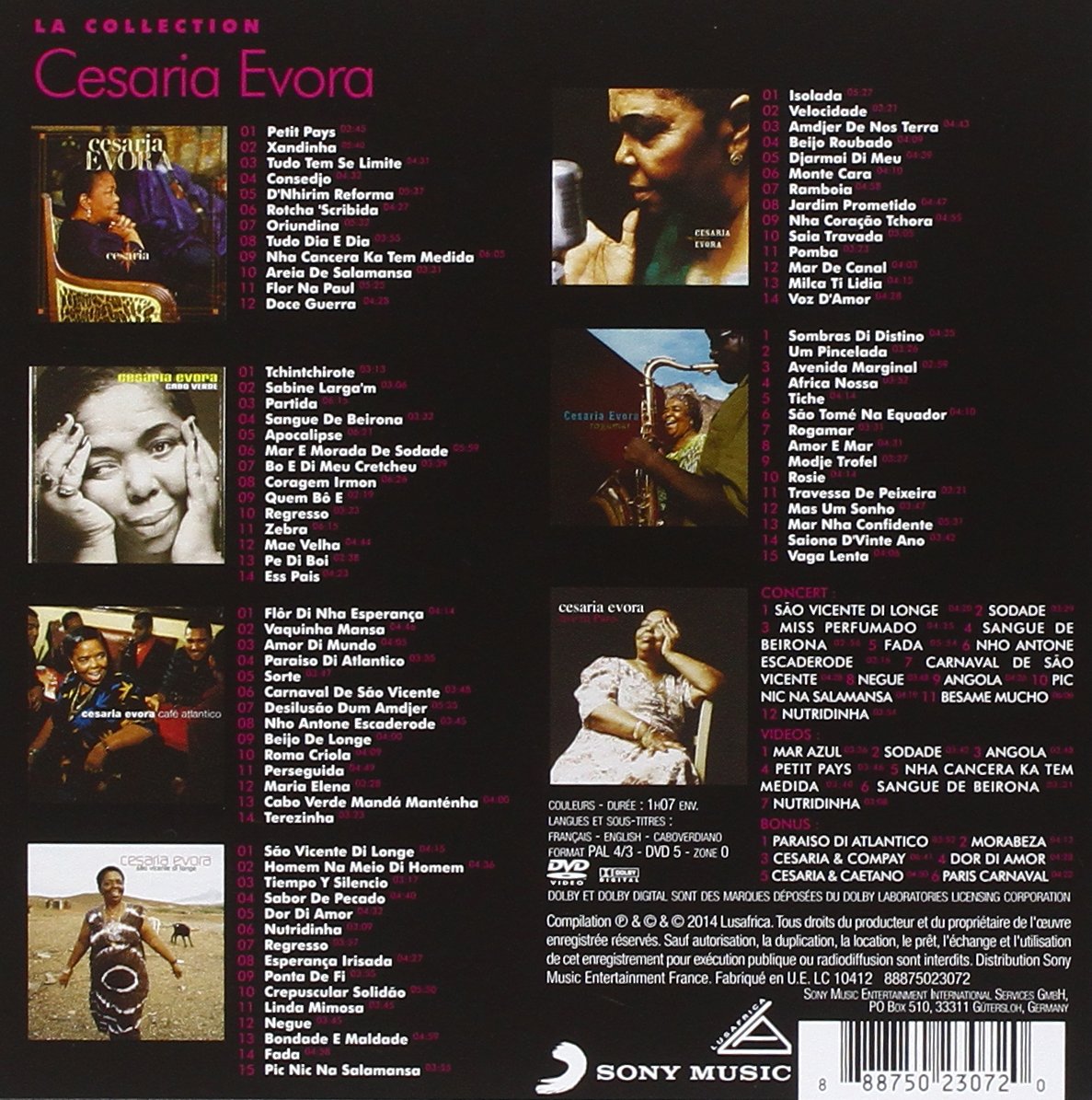 La Collection Cesaria Evora