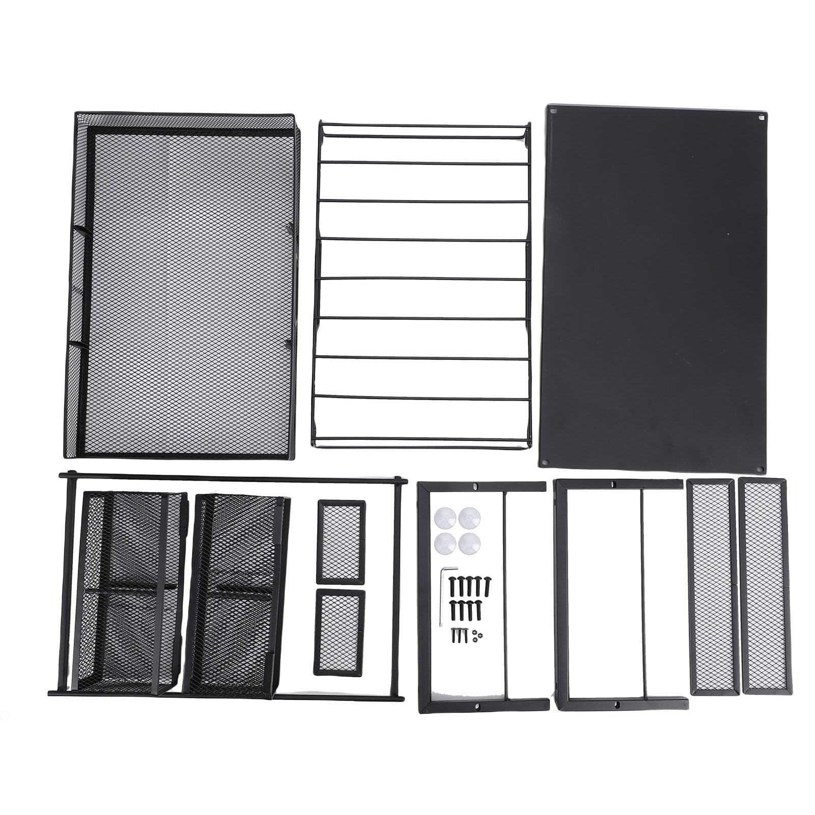 Cassetto per Cialde del caffè, Supporto per Ferro da Stiro, Organizer Estraibile Salvaspazio, Design a 2 Livelli per la Postazione del caffè e l'allestimento della (Piatto)